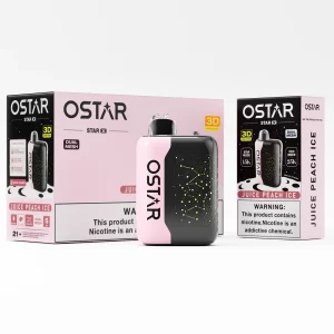 Juice Peach Ice Ostar Star X 25000
